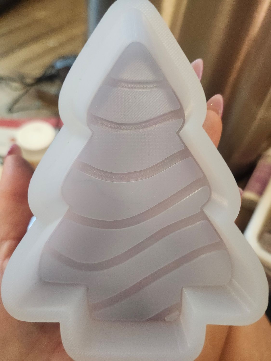 Christmas tree cake