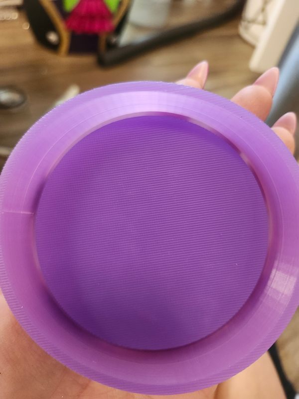 3-in round Shaker mold