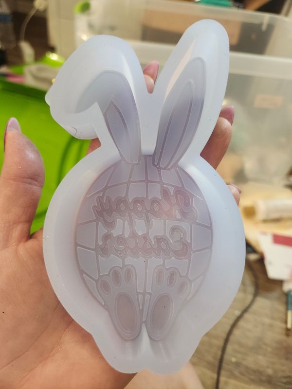 Discoballl bunny ears