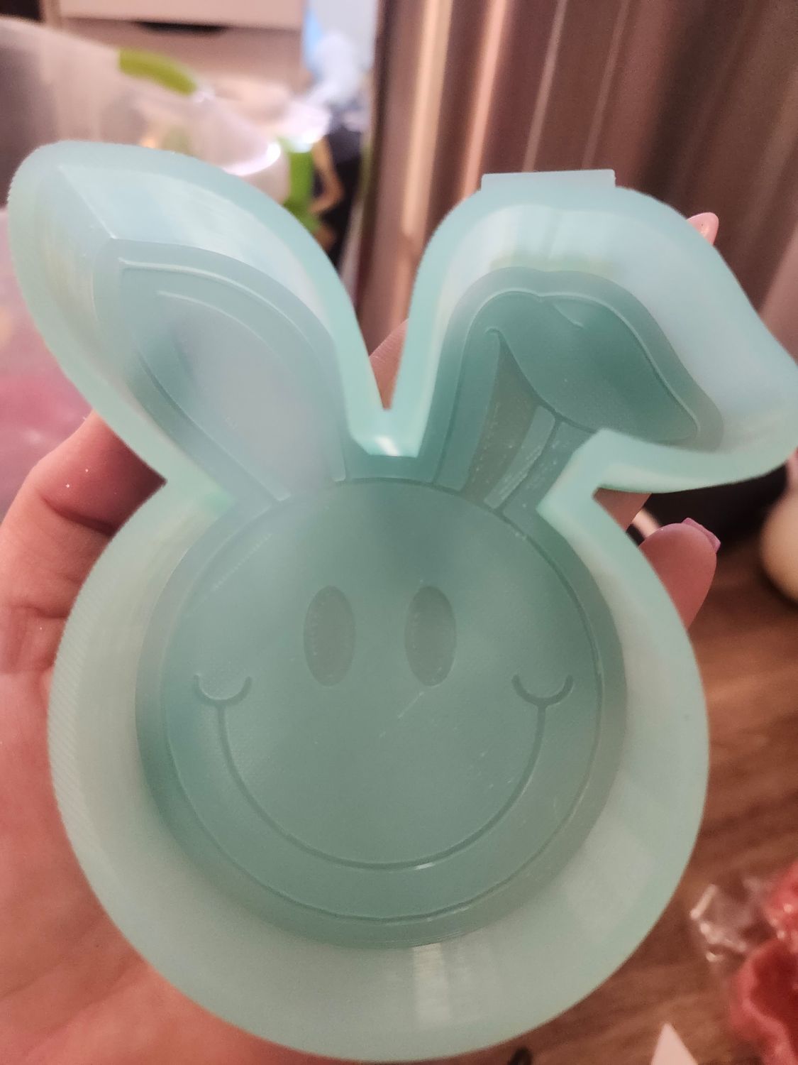 :-) bunny ears