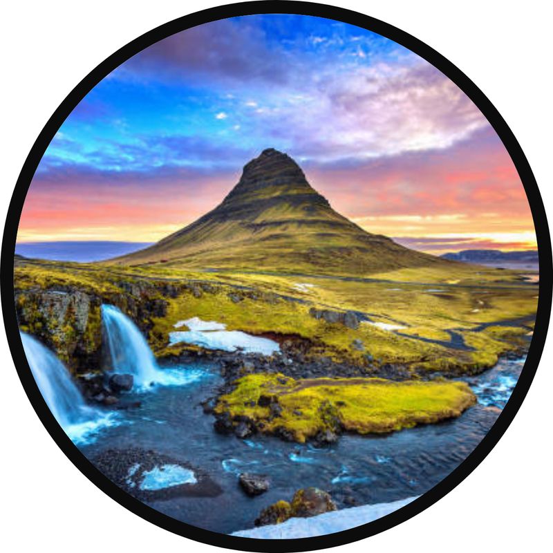 Volcano Capri blue 16oz