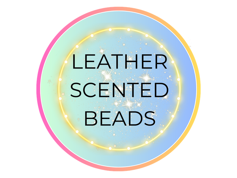 1 Lb Leather Variety cured Beads