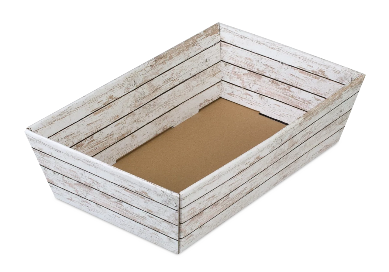 Geschenkkorb klein Karton ohne Inhalt