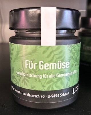 Für Gemüse 100g