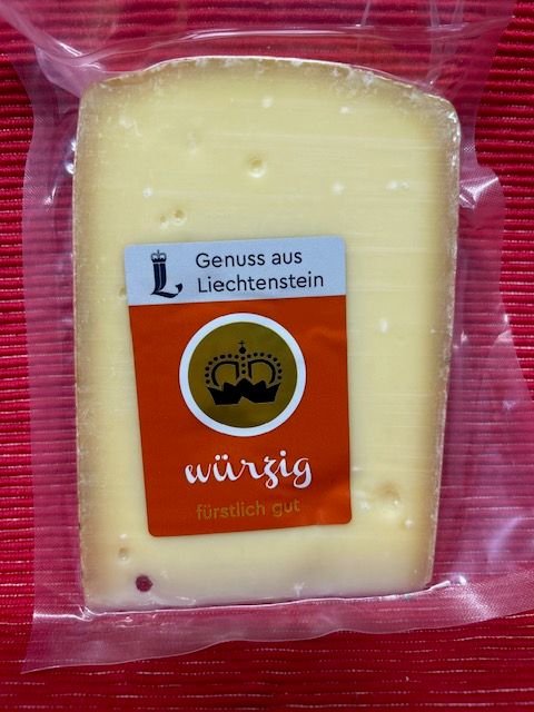 Liechtensteiner Käse würzig ca. 200g