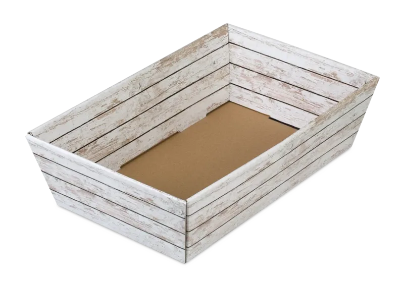 Geschenkkorb klein Karton ohne Inhalt