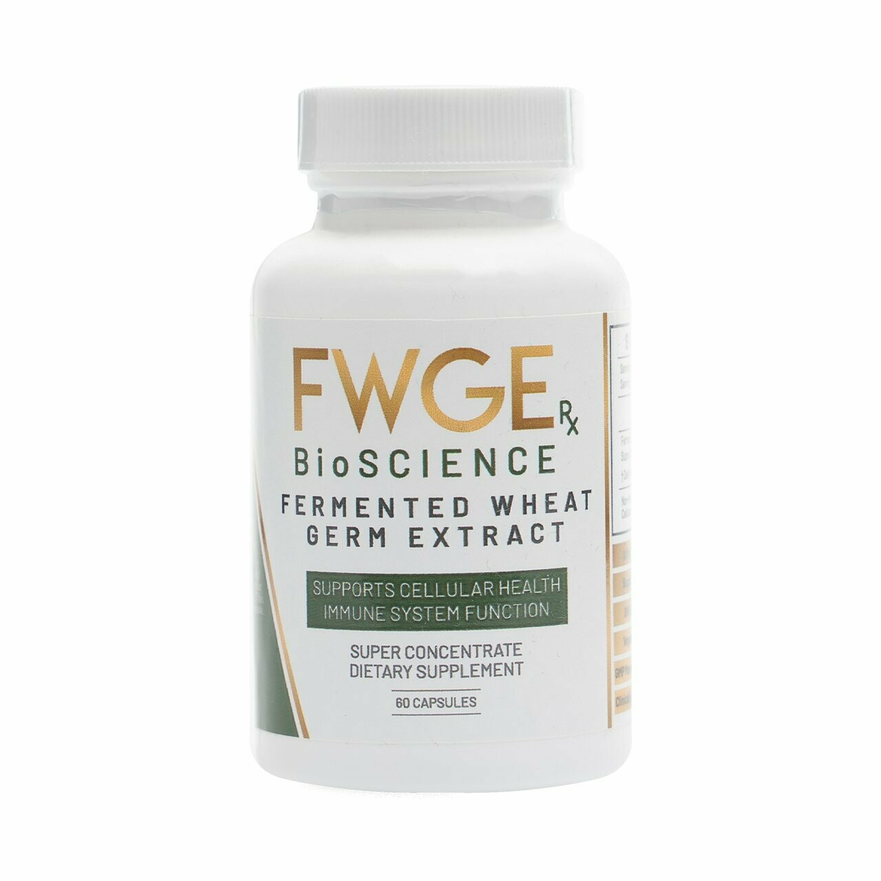 FWGE Rx BioSCIENCE - CELLULAR HEALTH IMMUNE SYSTEM FUNCTION - Capsules