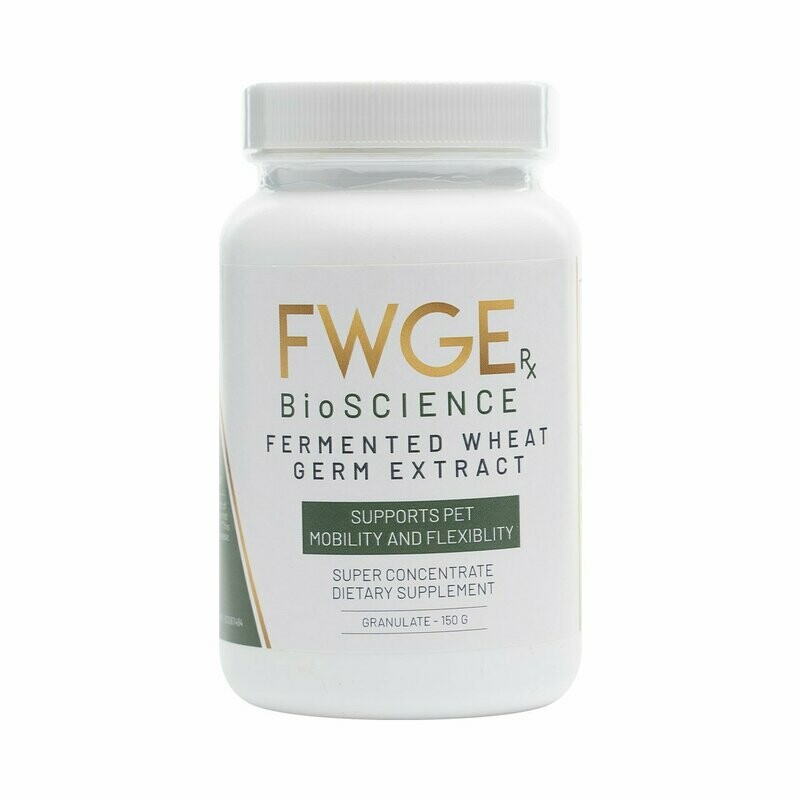 FWGE Rx BioSCIENCE - SUPPORTS PET MOBILITY AND FLEXIBILITY - Granulate FWGE Rx BioSCIENCE - SUPPORTS PET MOBILITY AND FLEXIBILITY - Granulate