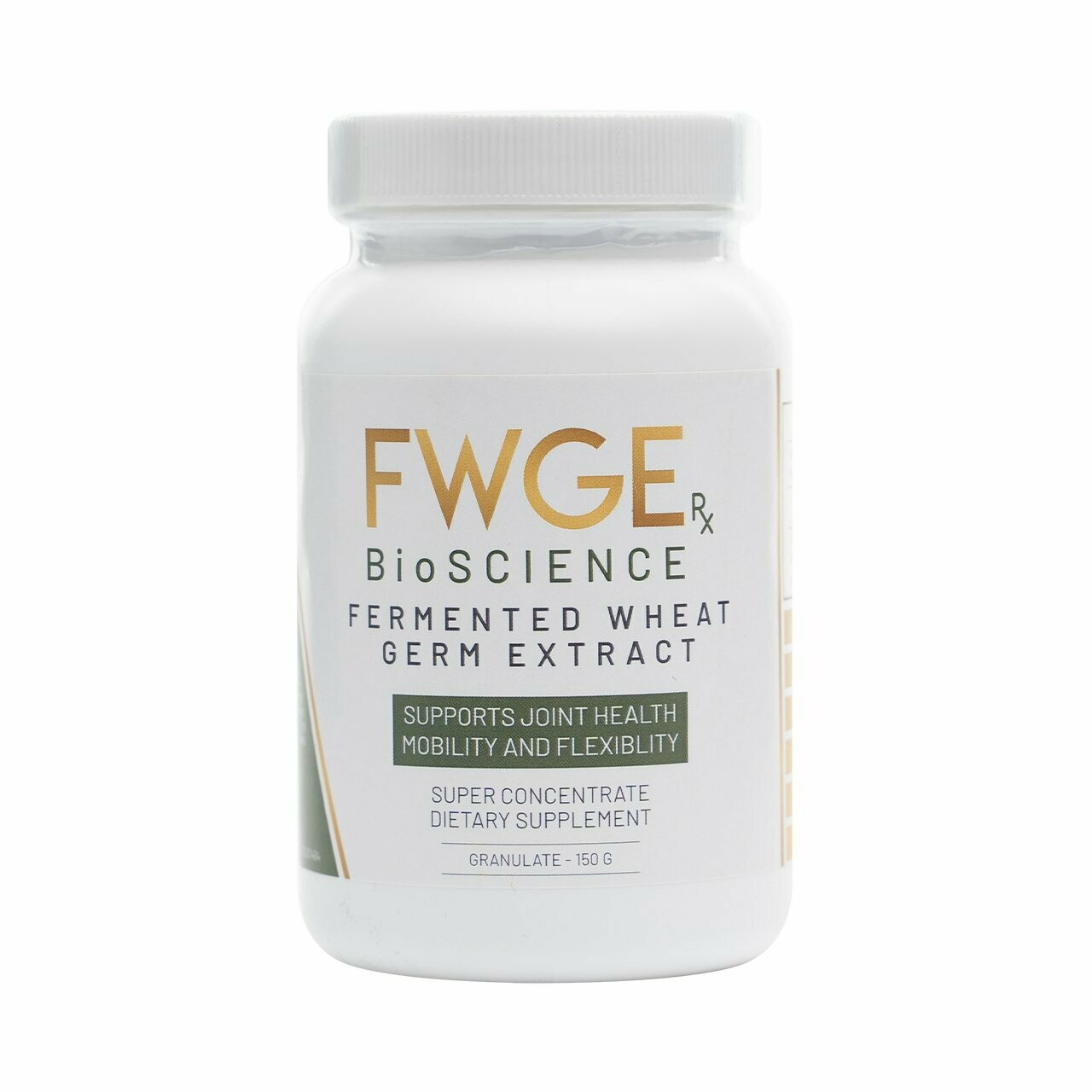 FWGE Rx BioSCIENCE - SUPPORTS JOINT HEALTH MOBILITY AND FLEXIBILITY - Granulate FWGE Rx BioSCIENCE - SUPPORTS JOINT HEALTH MOBILITY AND FLEXIBILITY - Granulate