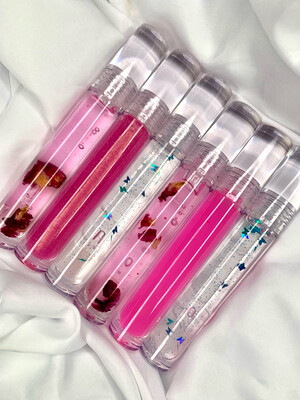 Filled Clear Wand Tubes