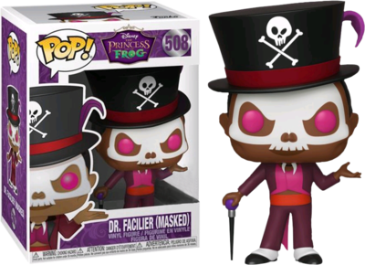 Funko The Princess and the Frog - Dr. Facilier with Mask Pop! Vinyl Figure