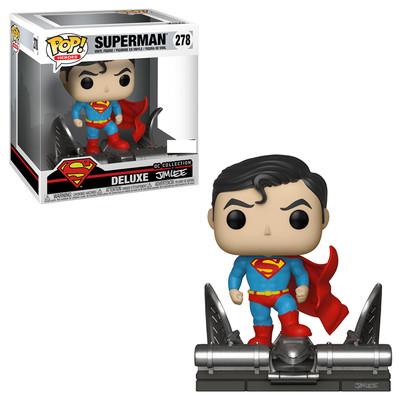 Funko Superman on Gargoyle (Jim Lee) Comics Moment Pop Vinyl! Figure
