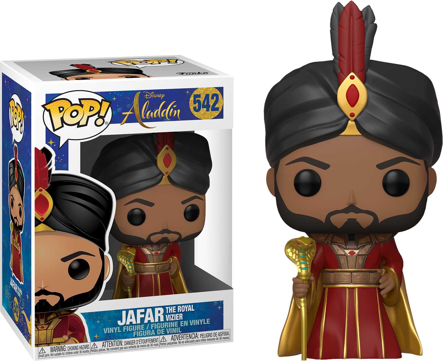 Funko Aladdin (2019) - Jafar The Royal Vizier Pop! Vinyl Figure