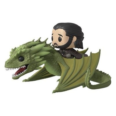Funko Game of Thrones Rhaegal Pop! Vinyl Ridez with Jon Snow Figure