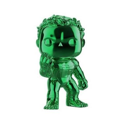 Funko Avengers 4: Endgame - Hulk with Infinity Gauntlet Green Chrome Pop! Vinyl Figure