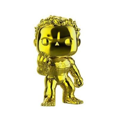 Funko Avengers 4: Endgame - Hulk with Infinity Gauntlet Yellow Chrome Super Sized 6” Pop! Vinyl Figure