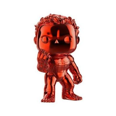 Funko Avengers 4: Endgame - Hulk with Infinity Gauntlet Red Chrome Super Sized 6” Pop! Vinyl Figure