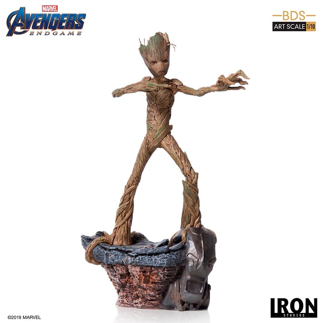 Iron Studios Groot BDS Art Scale 1/10 - Avengers Endgame