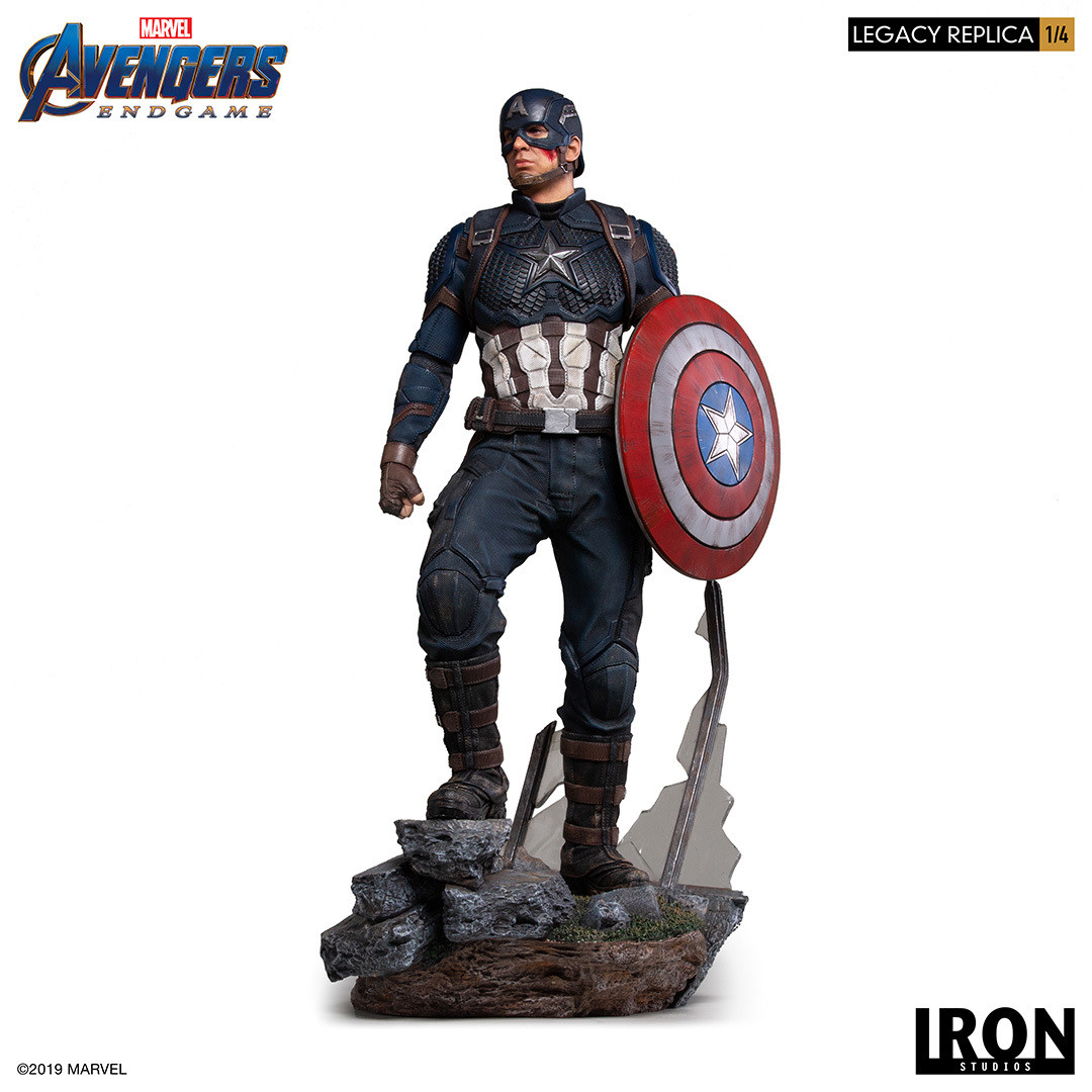 Iron Studios Captain America Legacy Replica Avengers Endgame
