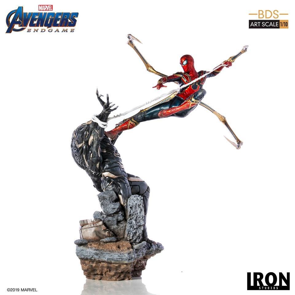 Iron Spider Vs Outrider BDS Art Scale 1/10 - Avengers: Endgame