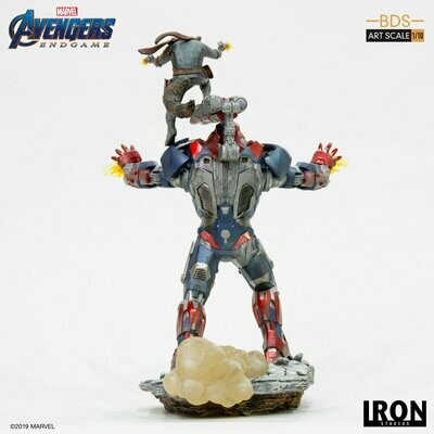 Iron Studios Iron Patriot &amp; Rocket BDS Art Scale 1/10 - Avengers Endgame