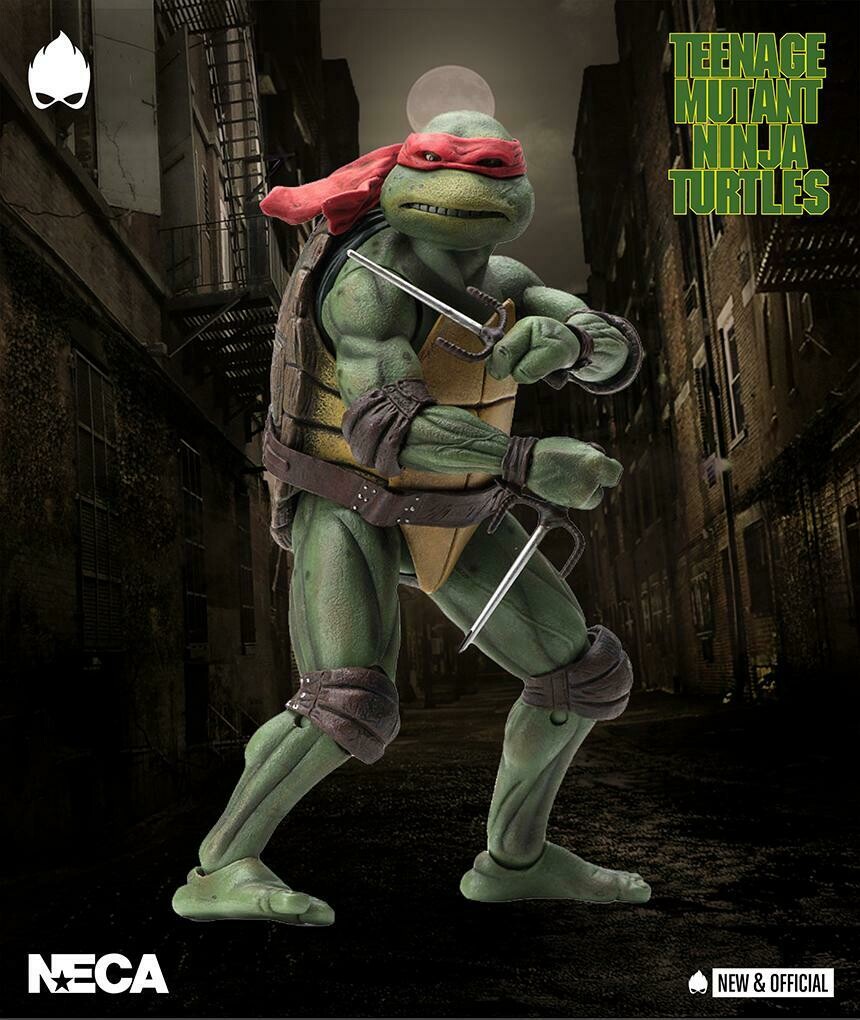 PRE-ORDER Neca Teenage Mutant Ninja Turtles – 7” Scale Action Figure – 1990 Movie Raphael