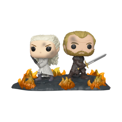 Funko Game of Thrones Daenerys and Jorah with Swords Pop! Vinyl Moment