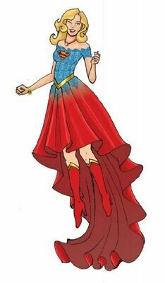 Enesco DCCOM Couture de Force Super Girl