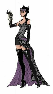 Enesco DCCOM Couture de Force Catwoman