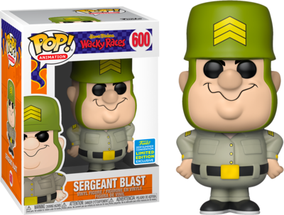 Funko Wacky Races - Sergeant Blast Pop! Vinyl Figure (2019 Summer Convention Exclusive)