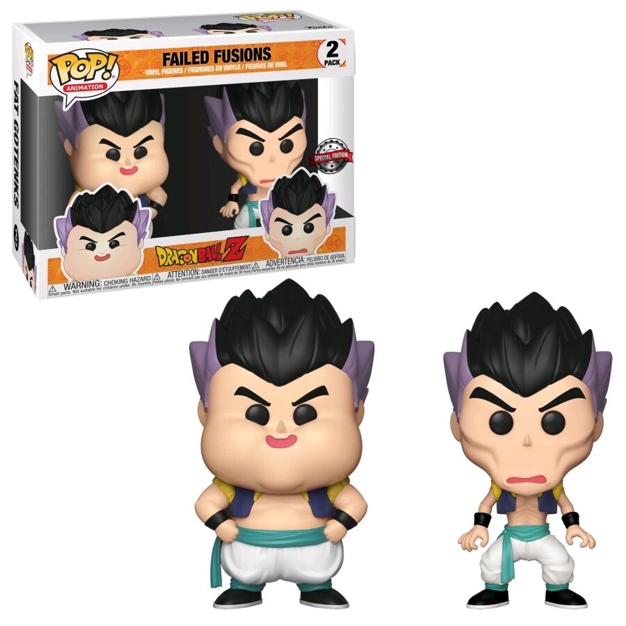 Funko Dragon Ball Z - Failed Fusion 2 Pack Exclusive Pop! Vinyl Figure
