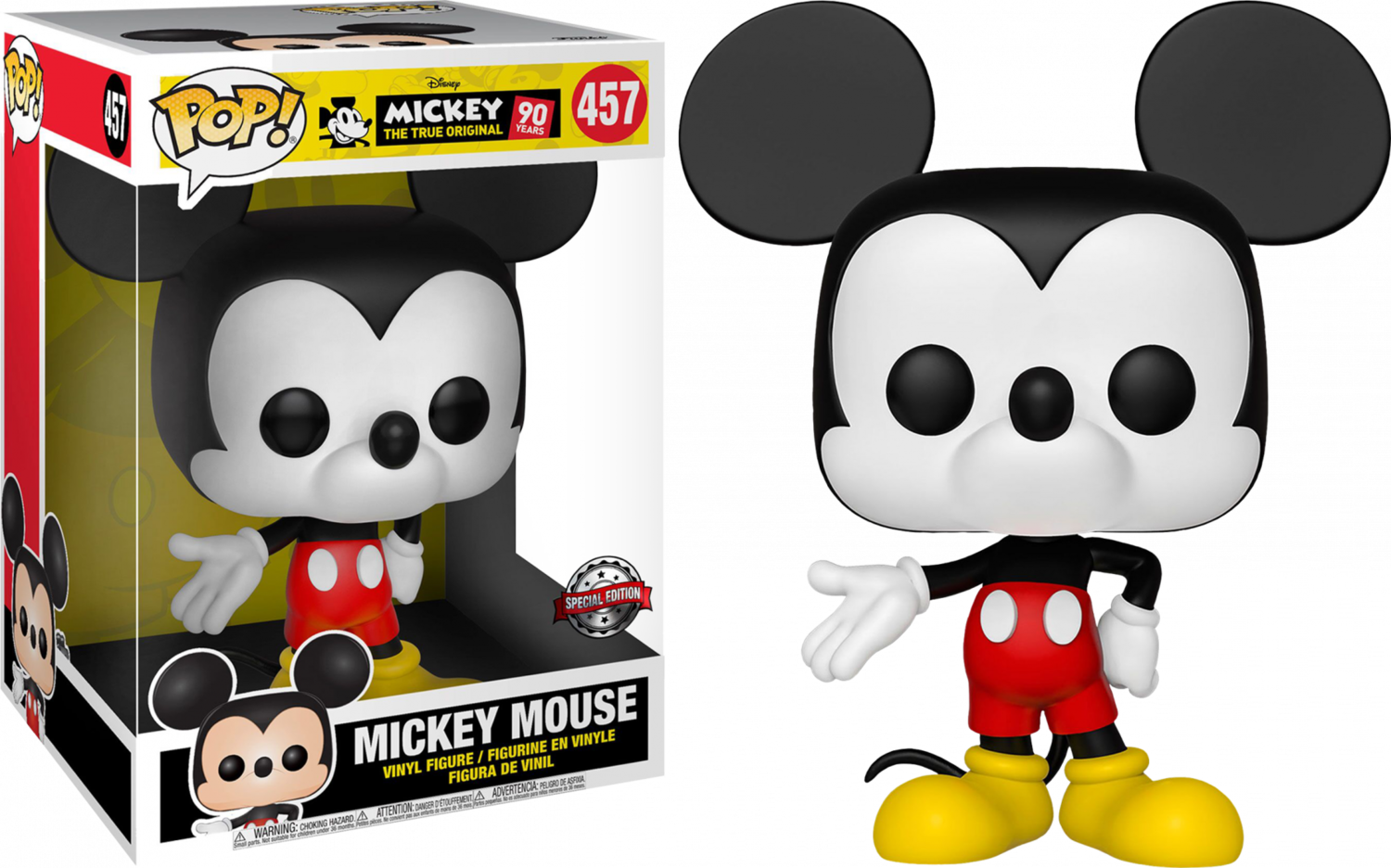 Funko Mickey Mouse - Mickey Mouse Colored 10" Pop! Vinyl Figure