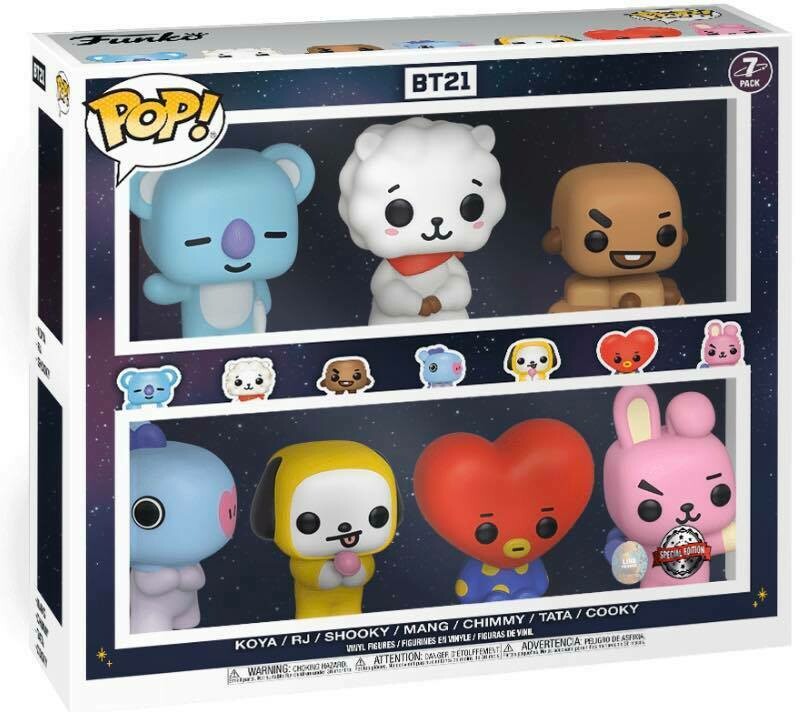 Funko BT21 7-pack Exclusive Pop! Vinyl Figure