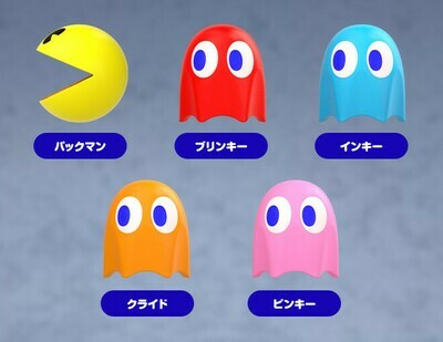 PRE-ORDER Good Smile PAC-MAN Cable Mascots (6pcs/boxset)