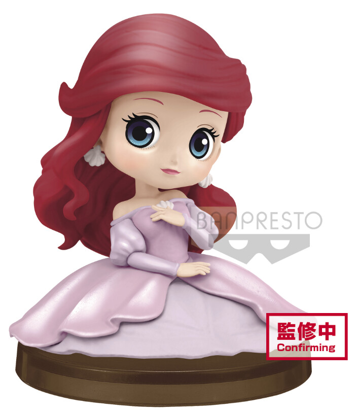 PRE-ORDER Banpresto Disney Character Q Posket Petit Ariel Pink Dress