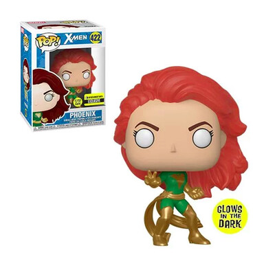 Funko X-Men Phoenix Green Glow-in-the-Dark Pop! Vinyl Figure - Entertainment Earth Exclusive