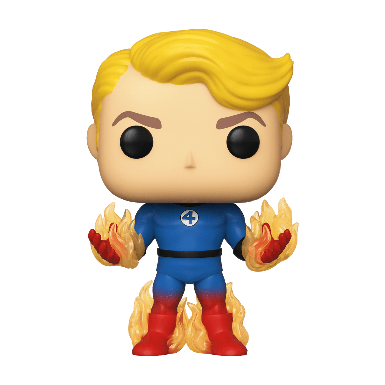 Funko Marvel Fantastic Four Human Torch with Flames Exclusive Pop! Vinyl Figure