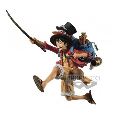 PRE-ORDER Banpresto OP THREE BROTHERS FIGURE (A:MONKEY.D.LUFFY)