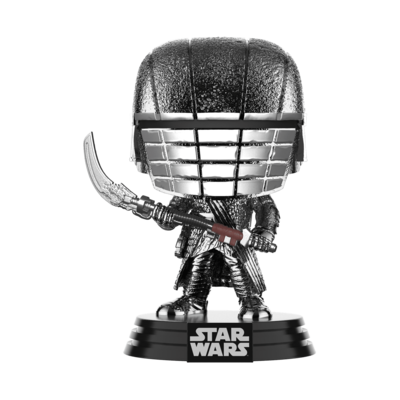 Funko Star Wars: The Rise of Skywalker Hematite Chrome Knight of Ren Scythe Pop! Vinyl Figure