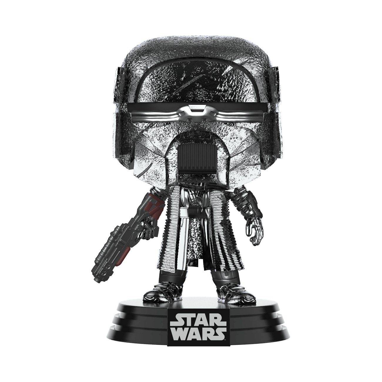 Funko Star Wars: The Rise of Skywalker Hematite Chrome Knight of Ren Blaster Pop! Vinyl Figure