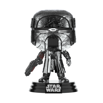 Funko Star Wars: The Rise of Skywalker Hematite Chrome Knight of Ren Blaster Pop! Vinyl Figure