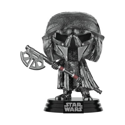 Funko Star Wars: The Rise of Skywalker Hematite Chrome Knight of Ren Axe Pop! Vinyl Figure
