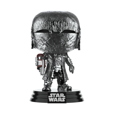 Funko Star Wars: The Rise of Skywalker Hematite Chrome Knight of Ren Cannon Pop! Vinyl Figure