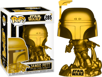 Funko Star Wars - Jango Fett Metallic Gold Pop! Vinyl Figure