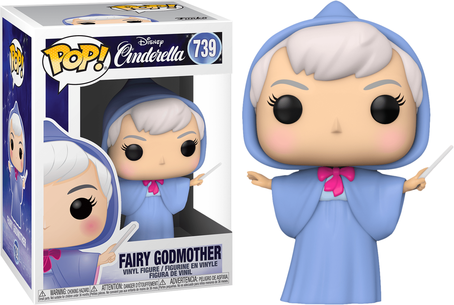 Funko Cinderella - Fairy Godmother Pop! Vinyl Figure