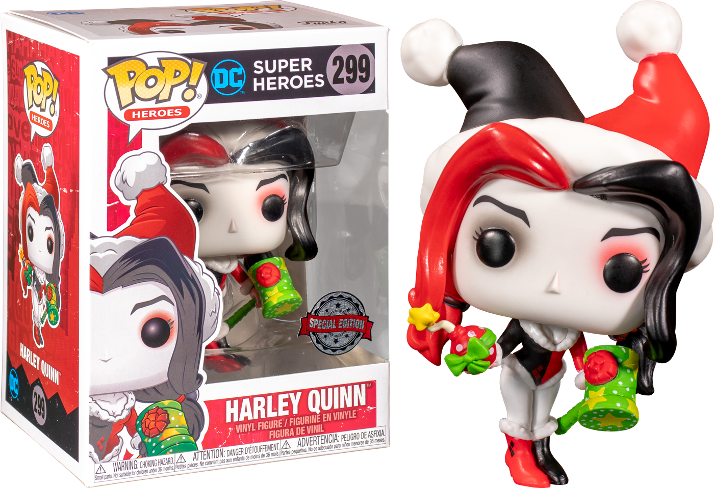 Funko Batman - Harley Quinn with Bomb Holiday Pop! Vinyl Figure
