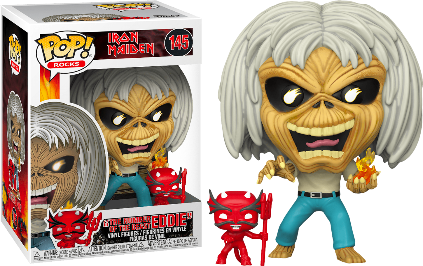 Funko Iron Maiden - The Number of the Beast Eddie Pop! Vinyl Figure