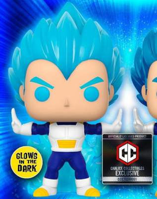 Funko Dragonball Vegeta (Powering Up) Chalice Exclusive Pop! Vinyl Figure