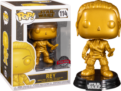 Funko Star Wars - Rey Metallic Gold Pop! Vinyl Figure
