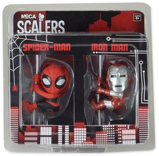 NECA Exclusive Scalers - Iron-man & Spider-Man